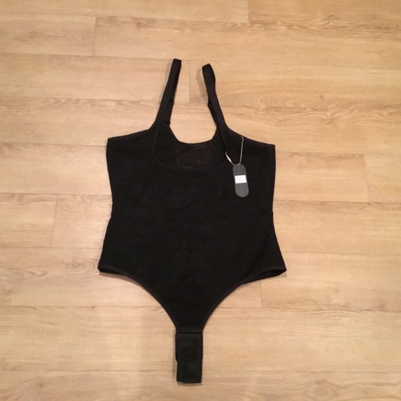 Women’s Open Bust Tummy Control Thong Bodysuit Compression Fajas Shapewear - Picture 8 of 10